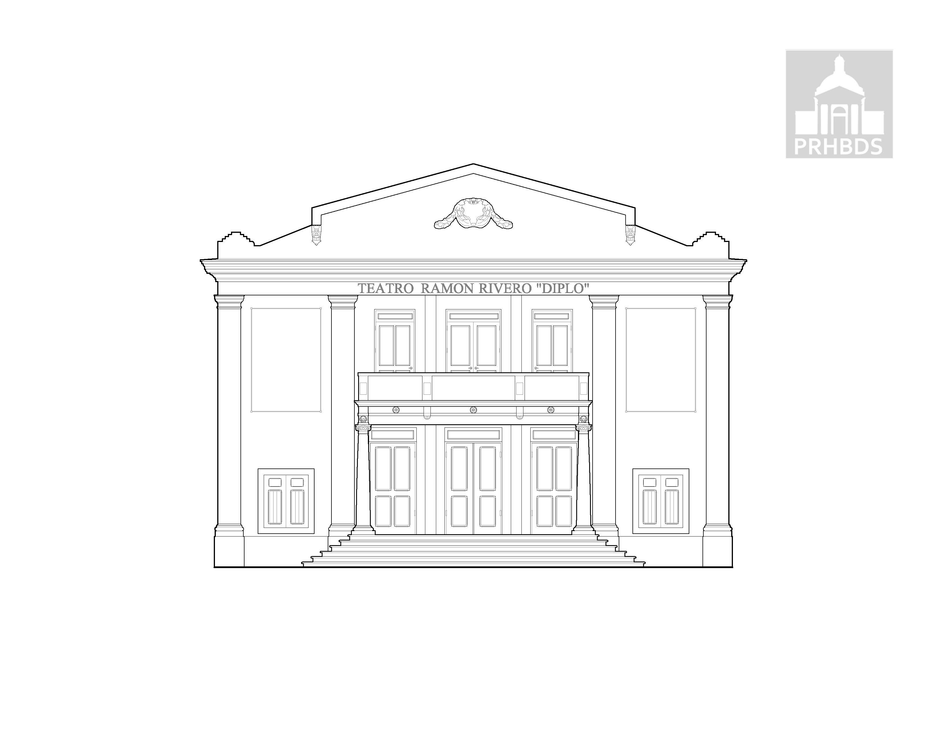 Teatro Municipal Ramón Rivero-Diplo - Naguabo